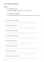Vorschau - Arbeitsblätter - Passiv Präsens mit Modalverb (mit Lösung) - Deckblatt