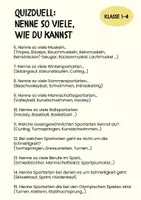 Vorschau - Stundenentwürfe - Vertretungsstunde Sport (Klasse 1–5) – Sportquiz ohne Turnhalle & ohne Vorbereitung - Seite 3