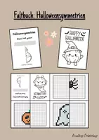 Vorschau - Arbeitsblätter - Faltbuch_Halloweensymmetrien - Deckblatt