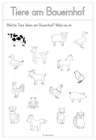 Vorschau - Arbeitsblätter - Am Bauernhof - Sachunterricht GS 1 - Seite 3