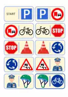 Vorschau - Spiele - Spiele - Materialpaket S - Verkehr - Deckblatt