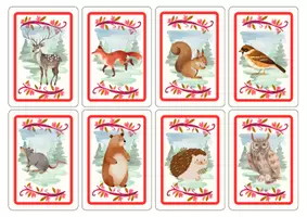 Vorschau - Spiele - Kartenspiel Herbsttiere Motiv - Seite 2