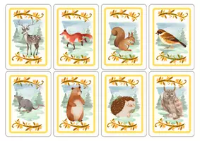 Vorschau - Spiele - Kartenspiel Herbsttiere Motiv - Seite 3