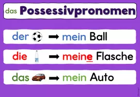 Vorschau - Poster - Possessivpronomen (Merkposter) - Seite 3