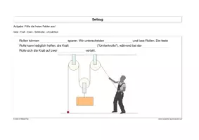 Vorschau - Unterrichtsreihen - Arbeit, Leistung und Schwerkraft - Seite 2