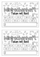 Vorschau - Arbeitsblätter - Teilen mit Rest - Übungsheft (inkl. Teiler und Vielfache) - Seite 2