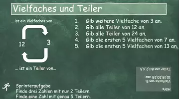 Vorschau - Arbeitsblätter - Unterrichtsreihe Teilbarkeit, Teilbarkeitsregeln und Primzahlen - Seite 3