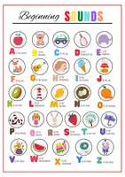 anteprima - Esercizi - Beginning Sounds Match | Suoni Iniziali – Abbina e Leggi - Pagina di copertina