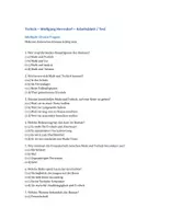 Vorschau - Arbeitsblätter - Klausur / Test zum Werk "Tschick" von Wolfgang Herrndor - Seite 1