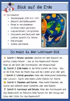 Vorschau - Mal- und Bastelvorlagen - WELTALL / Blick auf die Erde / Kunstprojekt - Seite 3