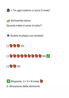 anteprima - Altro tipo di materiale - Creare Problemi di Moltiplicazione e Divisione per la Classe Prima e Seconda in CAA_ - Pagina 2