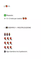 anteprima - Altro tipo di materiale - Creare Problemi di Moltiplicazione e Divisione per la Classe Prima e Seconda in CAA_ - Pagina 3