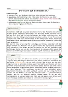 Vorschau - Arbeitsblätter - Der Sturm auf die Bastille - Ein Ereignis, zwei Perspektiven - Deckblatt