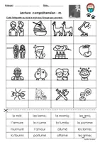 Aperçu - Apprentissages en autonomie - Lecture compréhension mot image - prog Kit et Siam - P2 - Page 2