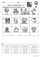 Aperçu - Apprentissages en autonomie - Lecture compréhension mot image - prog Kit et Siam - P2 - Page 3