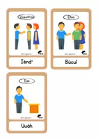 Vista previa - Refuerzo / NEE / Materiales de apoyo - PRONOMBRES PERSONALES en Mandjako - página 1