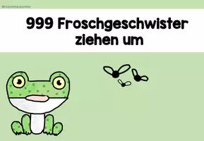 Vorschau - Bildkarten - Zahlenraum 1000: 999 Froschgeschwister Plakate - Seite 1