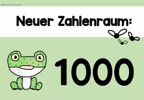 Vorschau - Bildkarten - Zahlenraum 1000: 999 Froschgeschwister Plakate - Seite 2