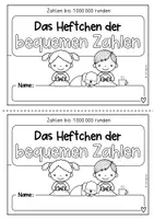 Vorschau - Arbeitsblätter - Zahlen runden bis zur Million (Balkendiagramm) - Seite 2