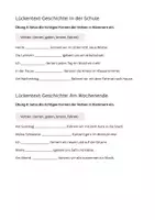 Vorschau - Arbeitsblätter - Verben konjugieren - A1 (DaZ/DaF) - Deckblatt