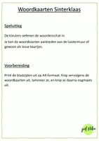 Voorbeeld - JufNika_Woordkaarten Sinterklaas - Pagina 2