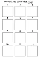 Vista previa - Juegos / Gamificación - dictado con dados - Portada