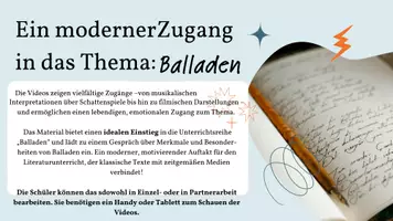 Vorschau - Arbeitsblätter - Balladen-Zeitreise - Seite 2