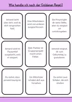 Vorschau - Spiele - Goldene Regel - Karten - Deckblatt
