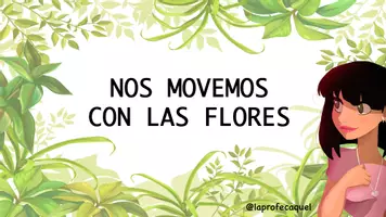 Vista previa - Juegos / Gamificación - Nos movemos con las flores – Circuito de psicomotricidad - Portada