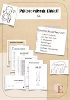 Vorschau - Arbeitsblätter - Philosophische Einheit Ich - Deckblatt