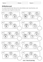 Vorschau - Spiele - Mathematik – Subtraktion im Zahlenraum bis 10 (Weihnachten | 1. Klasse) - Seite 3