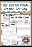 Vorschau - Arbeitsblätter - My dream town - Writing (3-fach differenziert) - Deckblatt