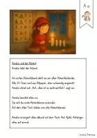 Vorschau - Arbeitsblätter - Buchstabengeschichten: Weihnachten - Seite 2