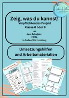 Vorschau - Arbeitsblätter - 📂 Zeig, was du kannst…verpflichtendes Projekt ab Sj 25/26 BW - Deckblatt