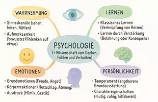 Vorschau - Arbeitsblätter - Lernposter + Arbeitsblätter zum Thema "Psychologie" + Lösung & MP3 + Mindmap + Infografiken - Seite 3