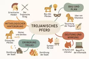 Vorschau - Arbeitsblätter - Lernposter + Arbeitsblatt "Trojanisches Pferd" + Onlineübung & MP3 + Mindmap + Infografik - Seite 3