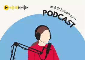 Vorschau - Stationenlernen - Podcast erstellen in 5 Schritten – Struktur und Formulierungshilfen für Schüler - Seite 1