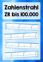 Vorschau - Poster - Zahlenstrahl - Zahlenraum bis 100.000 - Deckblatt