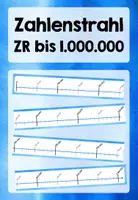 Vorschau - Poster - Zahlenstrahl - Zahlenraum bis 1.000.000 - Deckblatt
