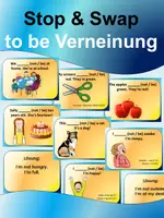 Vorschau - Spiele - Stop and Swap Cards Forms of to be Verneinung - Deckblatt