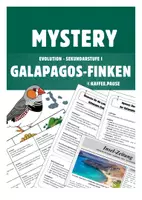 Vorschau - Stundenentwürfe - Mystery Galapagos-Finken (Evolution) - Deckblatt