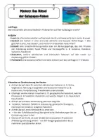 Vorschau - Stundenentwürfe - Mystery Galapagos-Finken (Evolution) - Seite 1