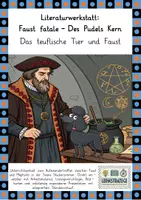 Vorschau - Stundenentwürfe - Literaturwerkstatt: Faust fatale - Des Pudels Kern - Deckblatt