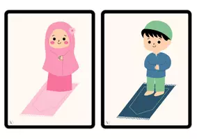 Vorschau - Präsentationen/Tafelbilder - Salah / rituelles Gebet - Gebetsablauf - Seite 3