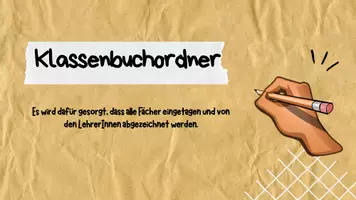 Vorschau - Poster - Klassendienste - Seite 3
