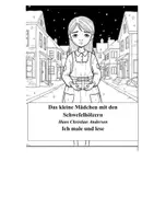 Vorschau - Mal- und Bastelvorlagen - Das kleine Mädchen mit den Schwefelhölzern- Ich male und lese - Deckblatt