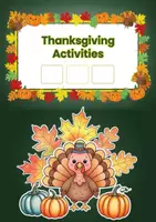Aperçu - Matériel pour travaux manuels / dessin - Thanksgiving Coloring Pages, writing papers - Page 2
