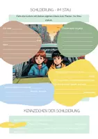 Vorschau - Arbeitsblätter - Materialpaket Schilderung - Seite 1
