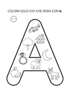 anteprima - Esercizi - Alla scoperta delle vocali A E I O U - Pagina di copertina