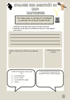 Vorschau - Arbeitsblätter - Haftbefehl: Sprache und Identität in seiner Musik - Deckblatt